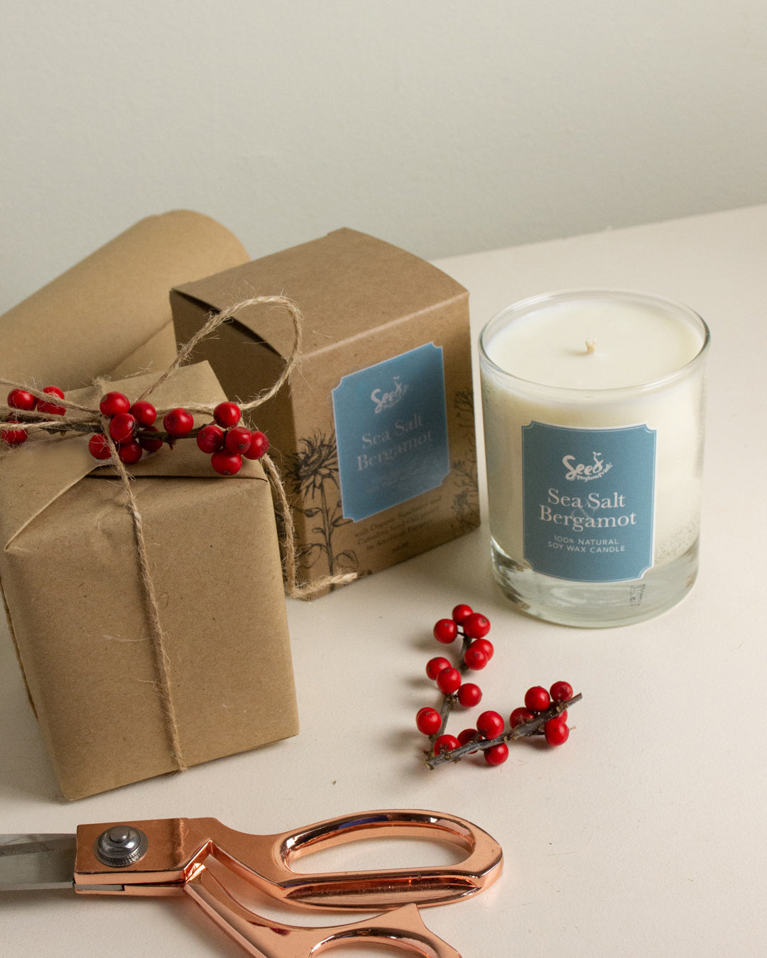 Seed Phytonutrients Sea Salt & Bergamot Candle