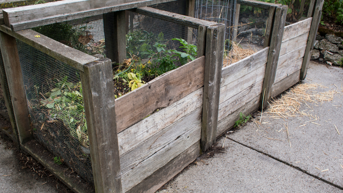 Three Bin Composter