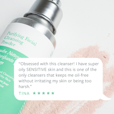 Seed Phytonutrients Purifying Facial Cleansing Powder Testimonial