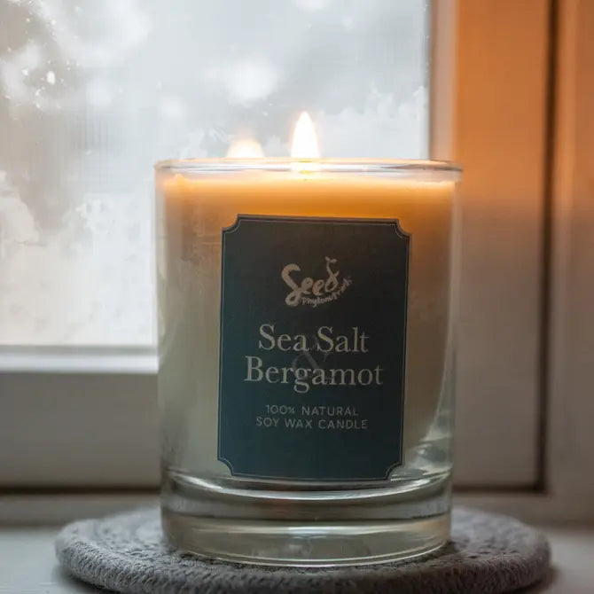 Seed Phytonutrients Sea Salt & Bergamot Candle